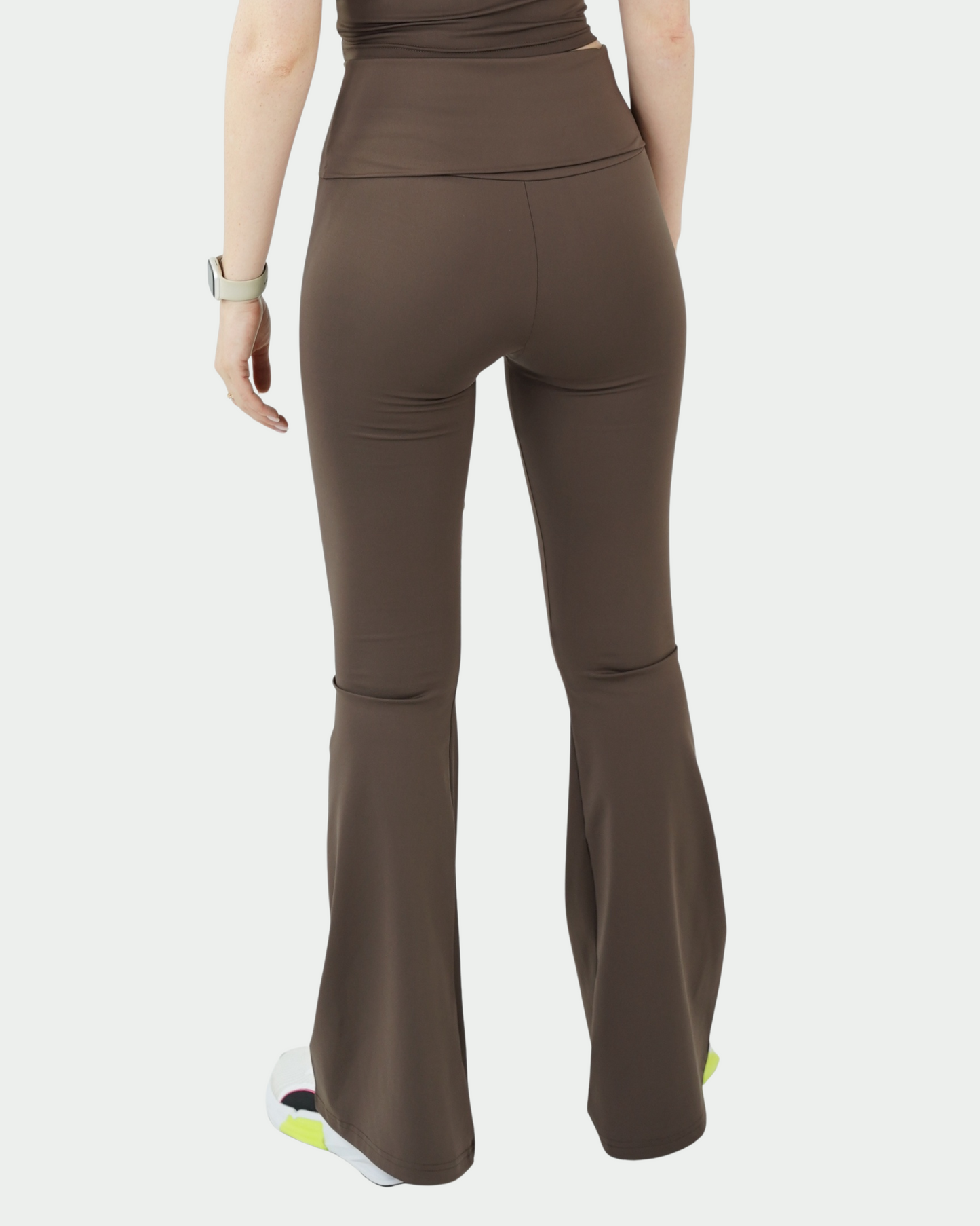 Prime Foldover Flared Leggings