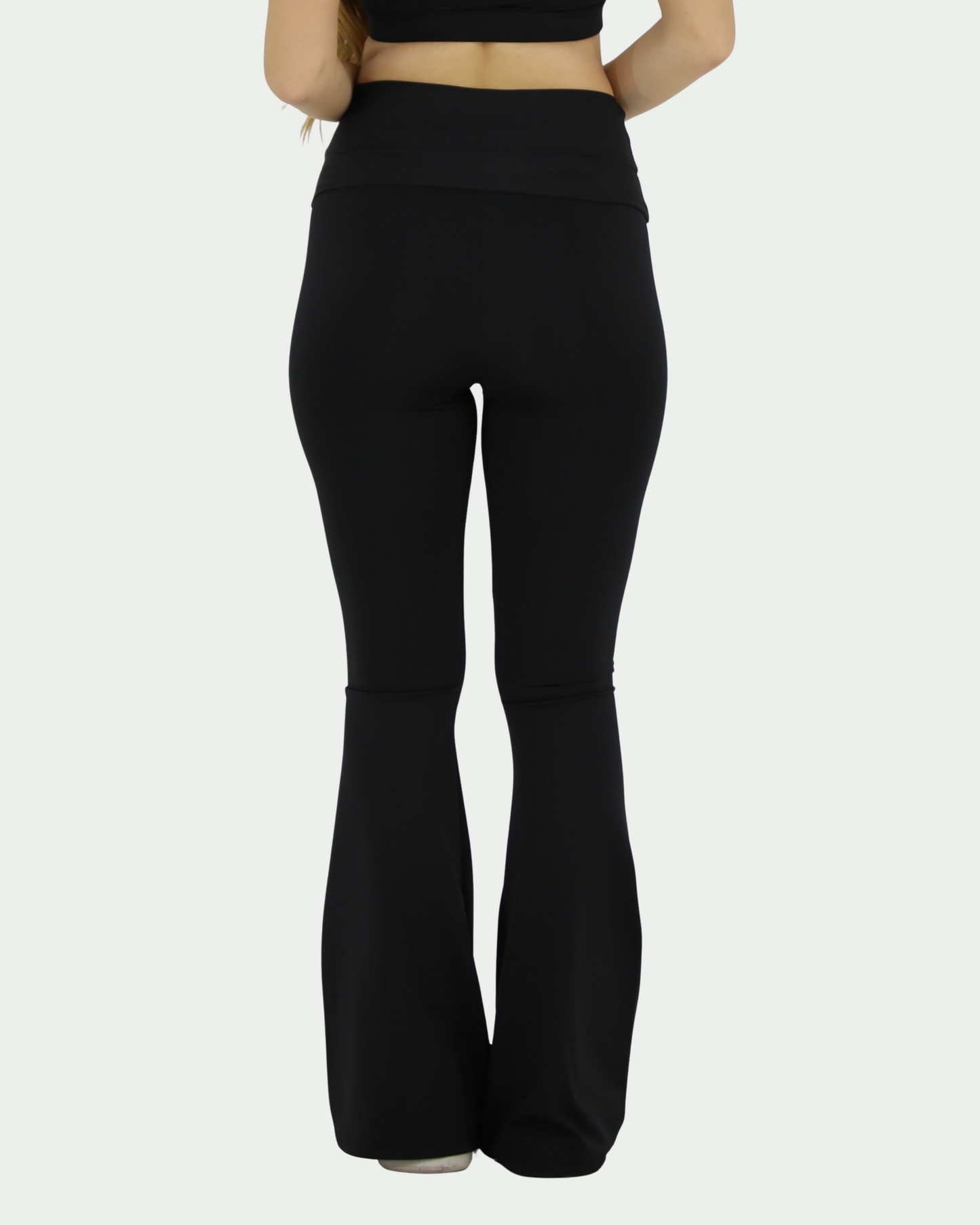 Prime Foldover Flared Leggings