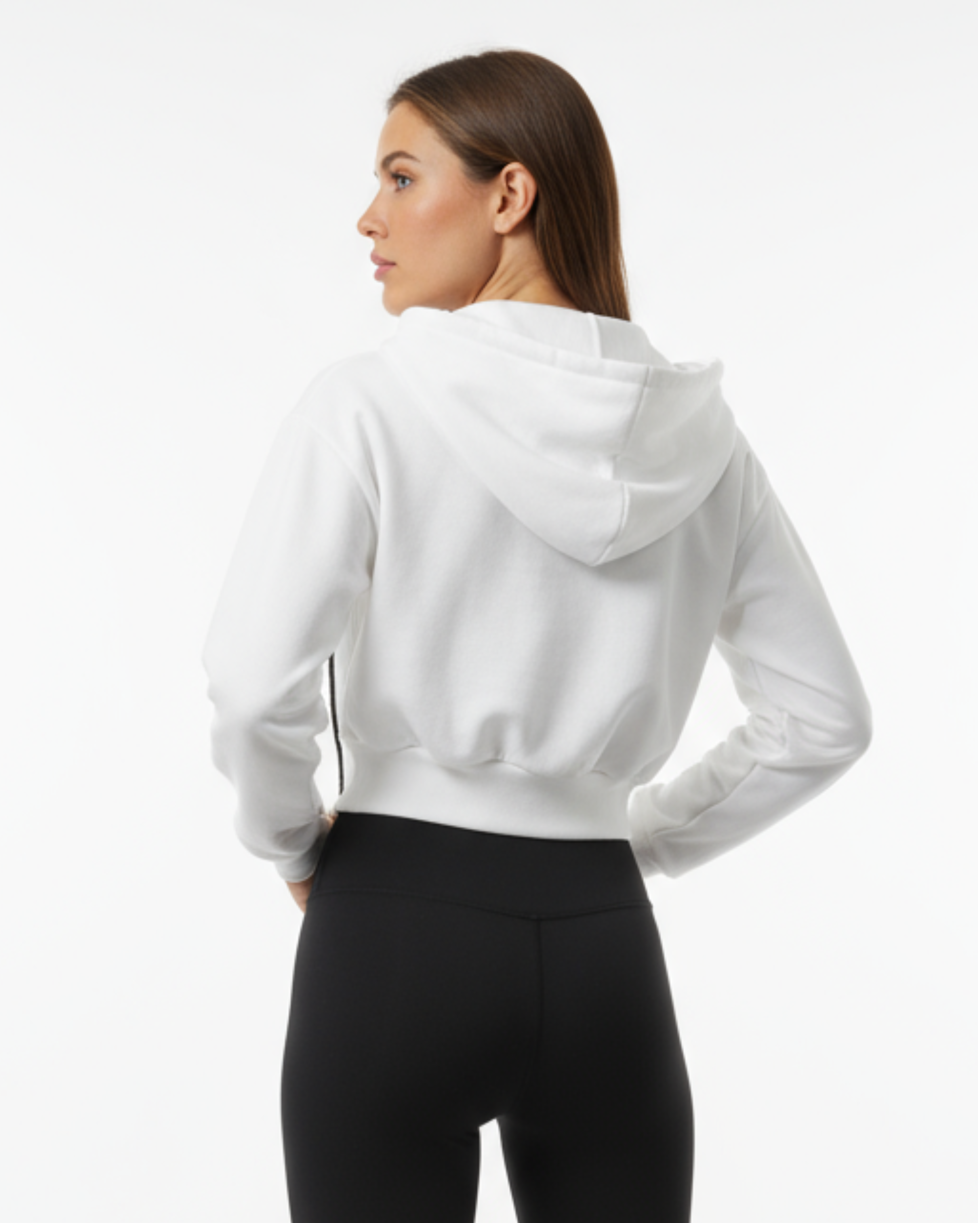 Core Cropped Zip Up