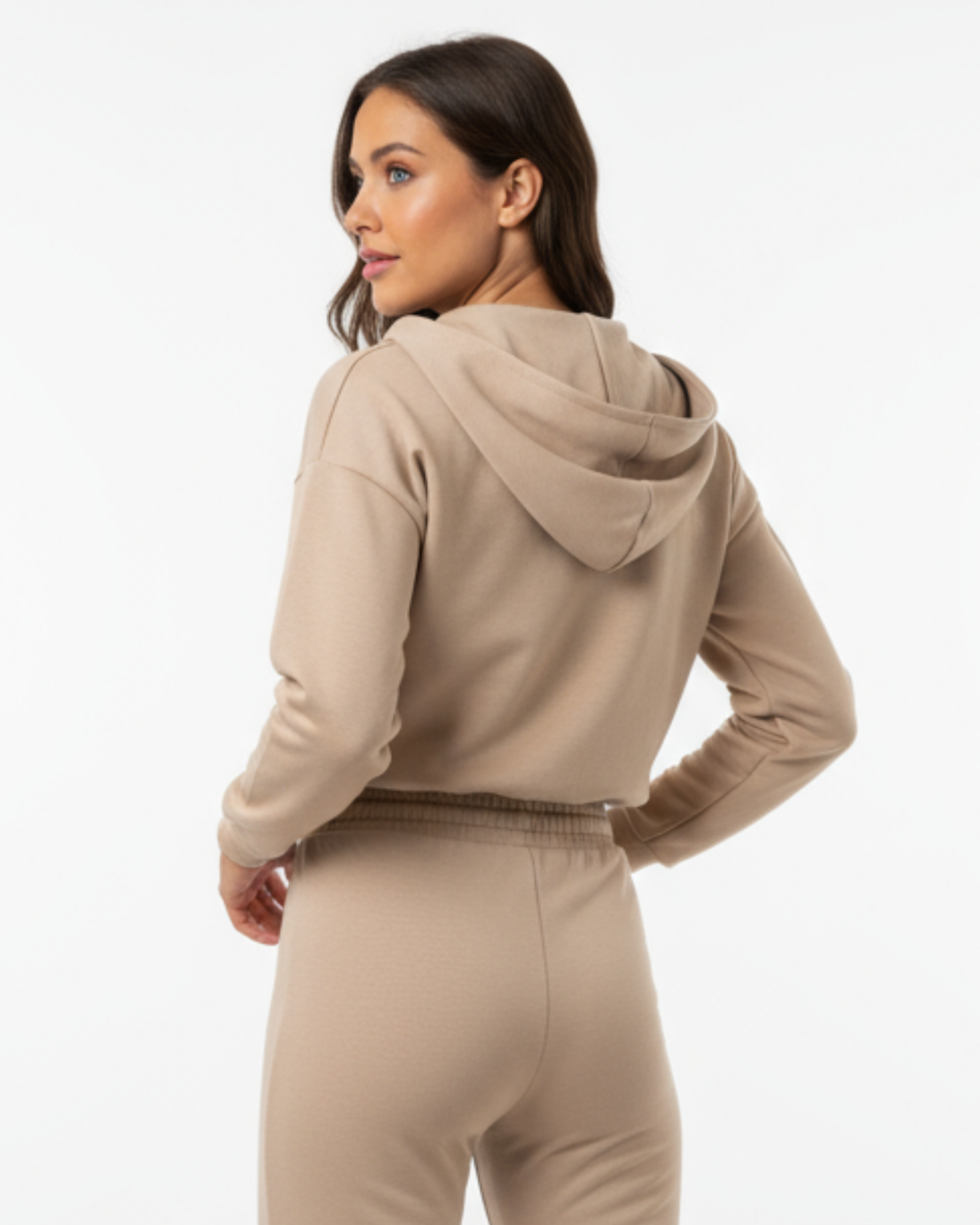 Core Cropped Zip Up