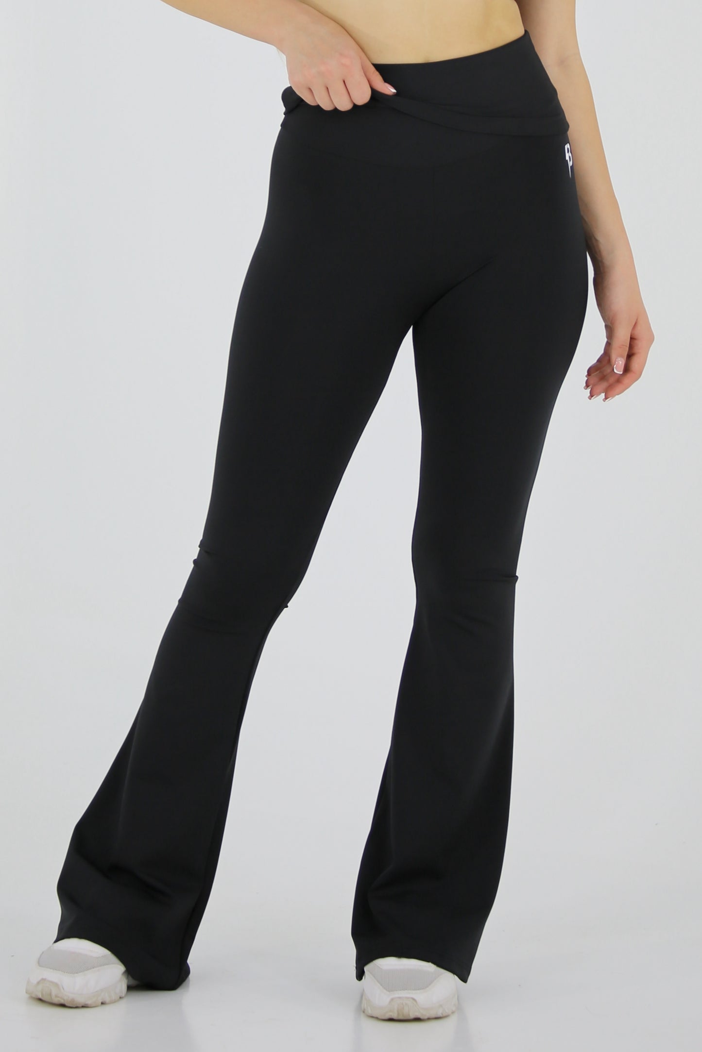 Prime Foldover Flared Leggings