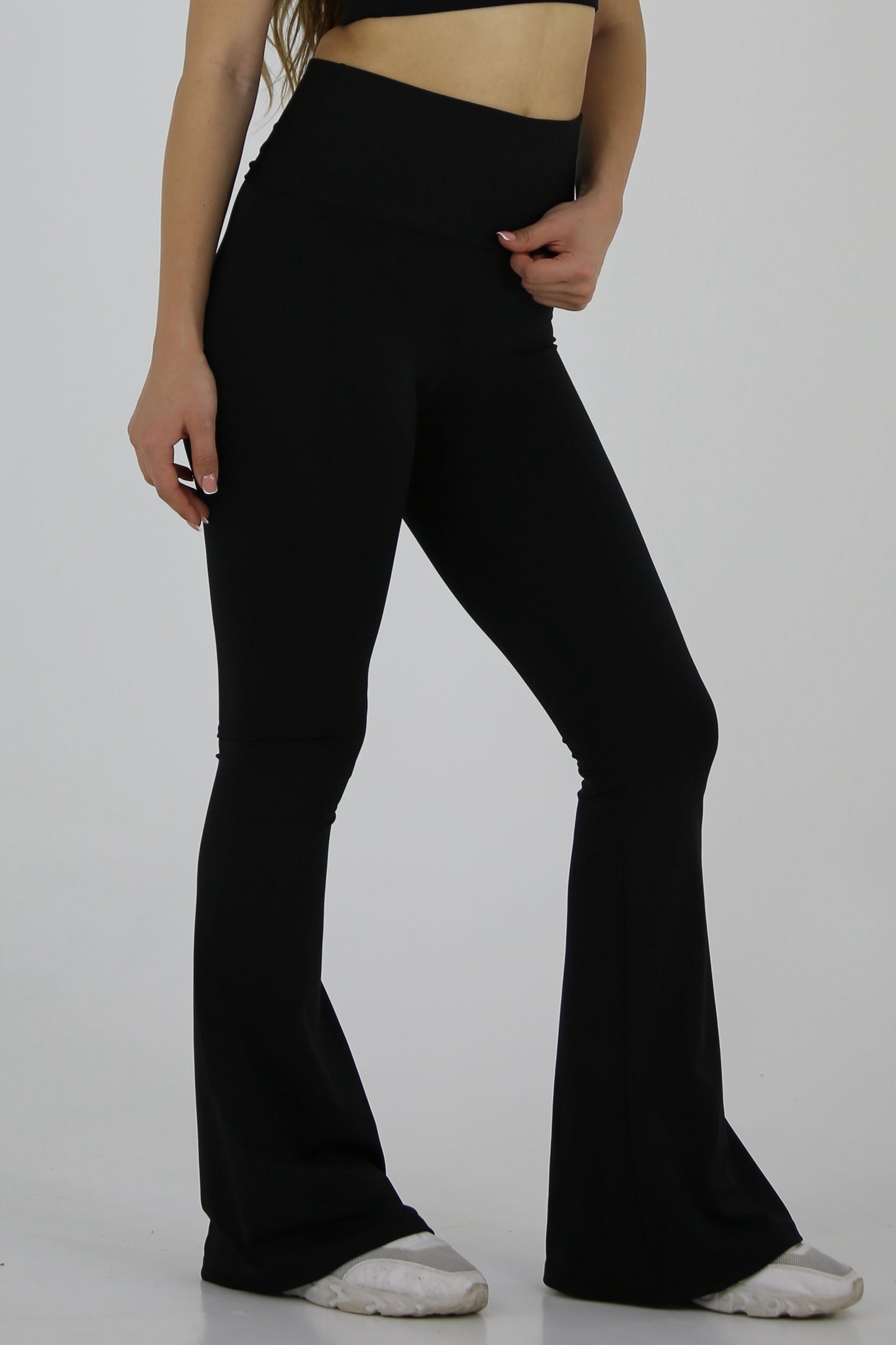 Prime Foldover Flared Leggings