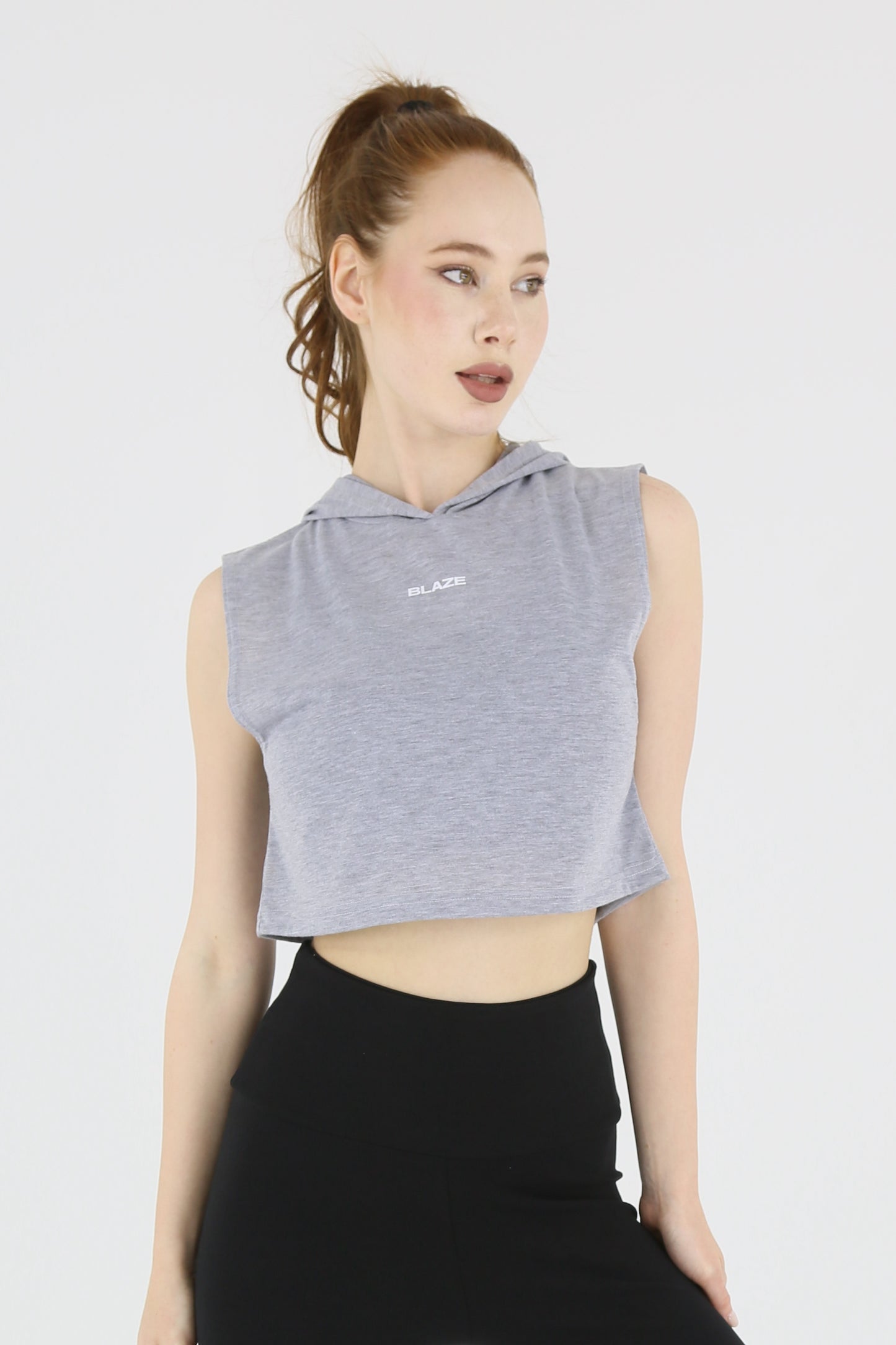 Core Cropped Hoodie