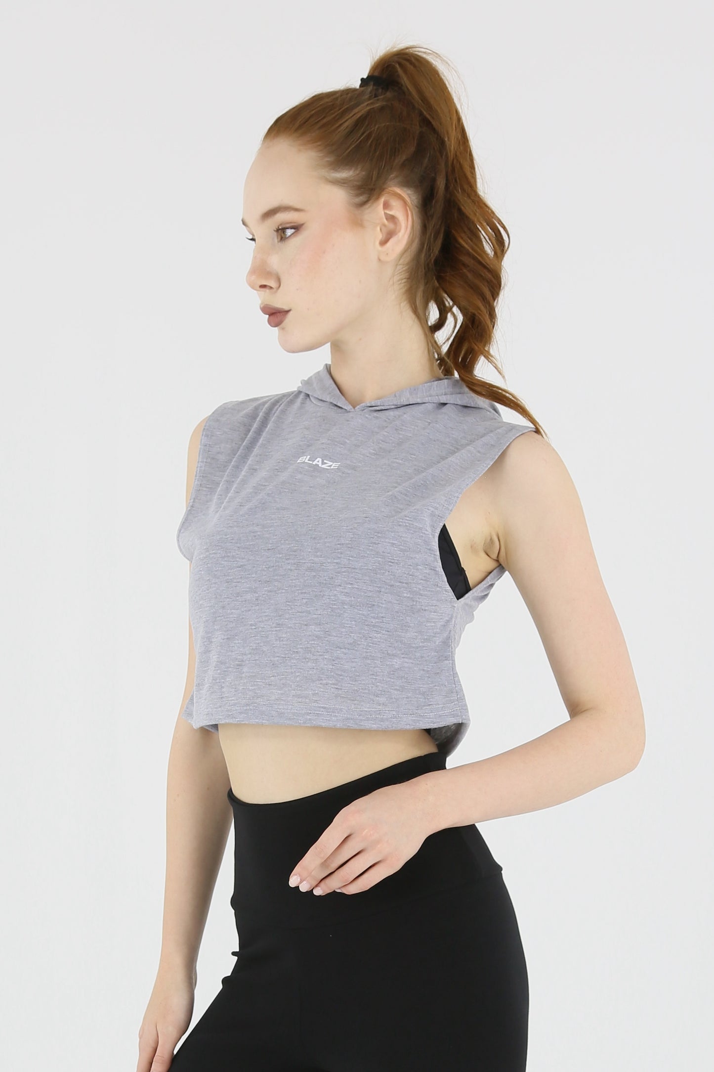 Core Cropped Hoodie