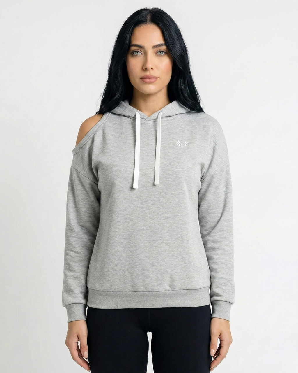 Core Open Shoulder Hoodie