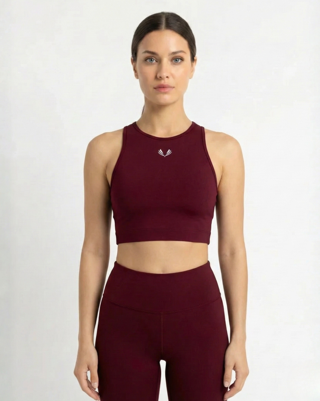High Neck Sports Bra