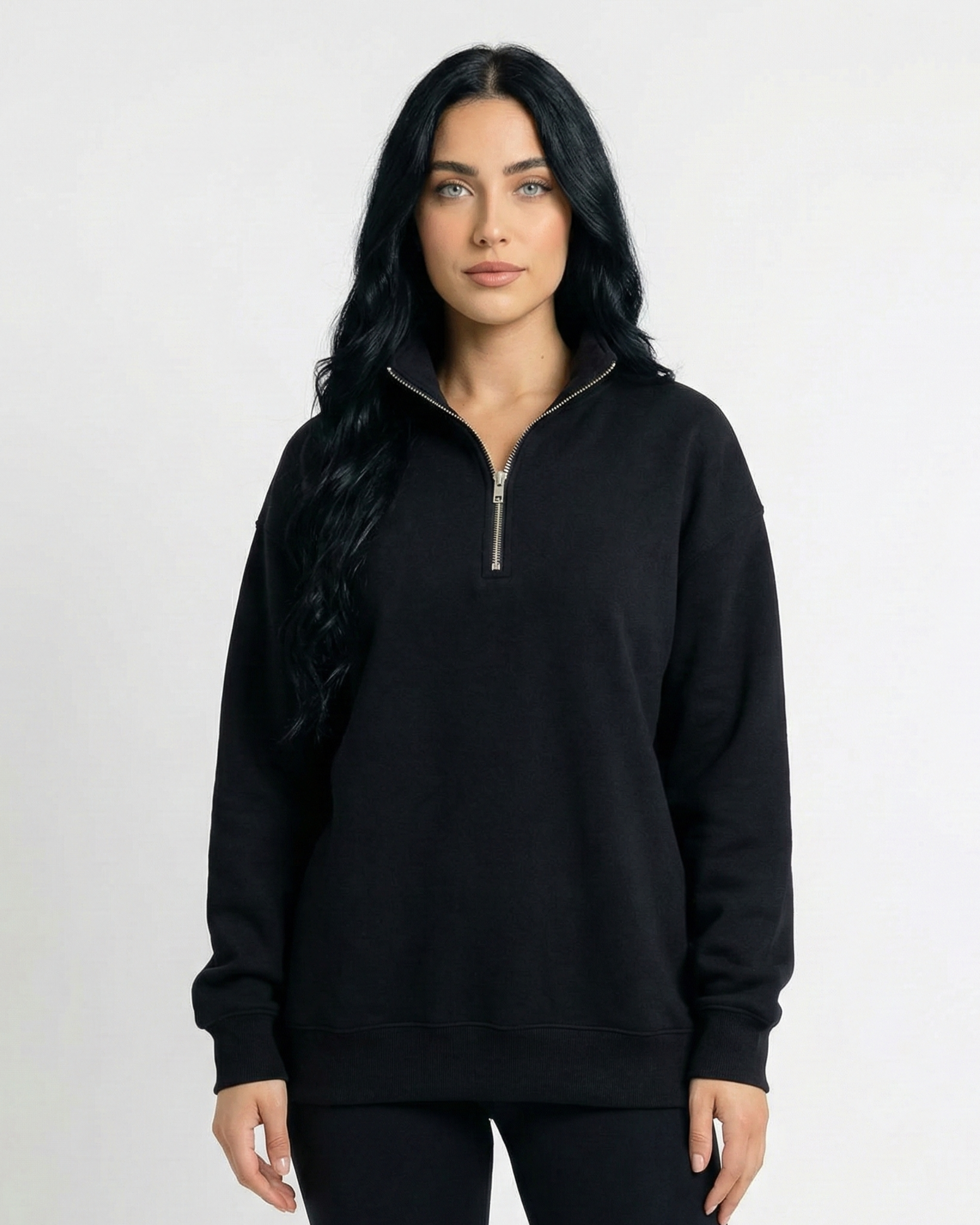 Core Oversized Quarter Zip