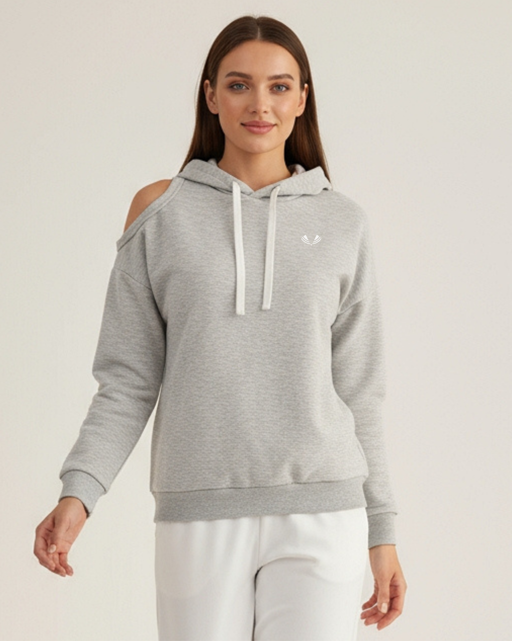 Core Open Shoulder Hoodie