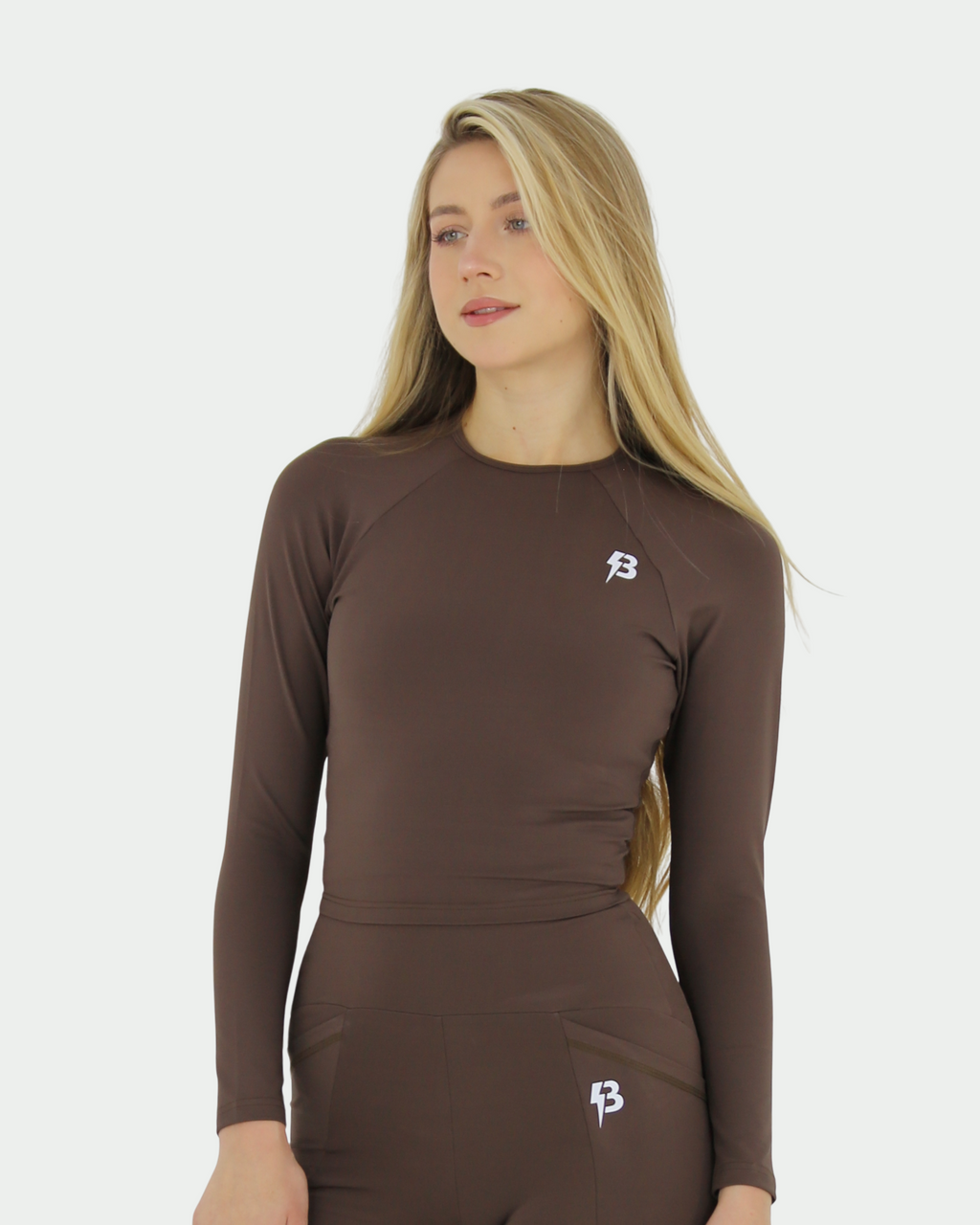 Prime Cropped Long Sleeve Top