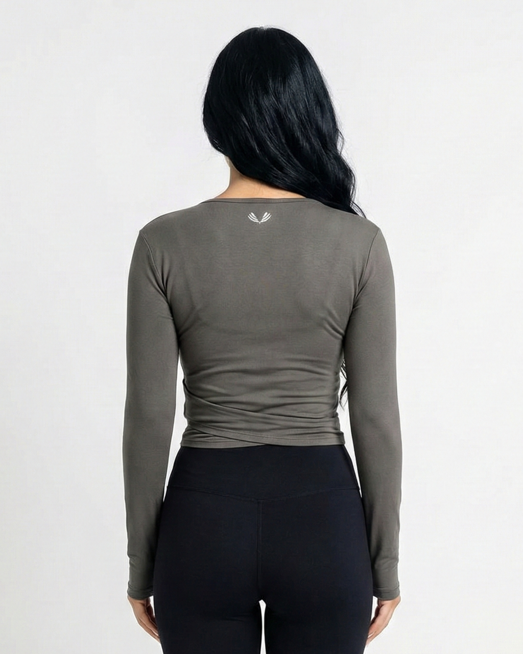 Wrap Long Sleeve Top