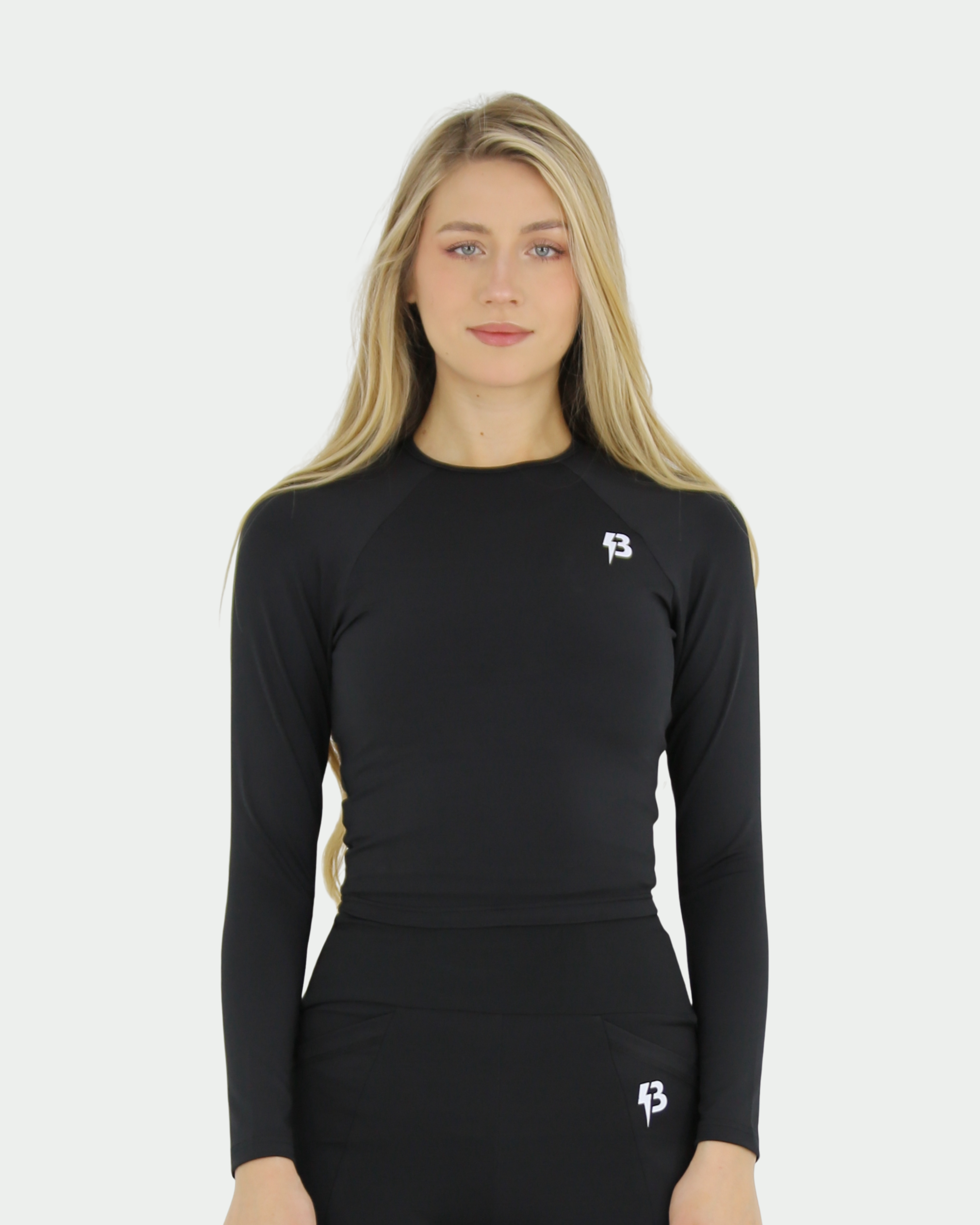 Prime Cropped Long Sleeve Top