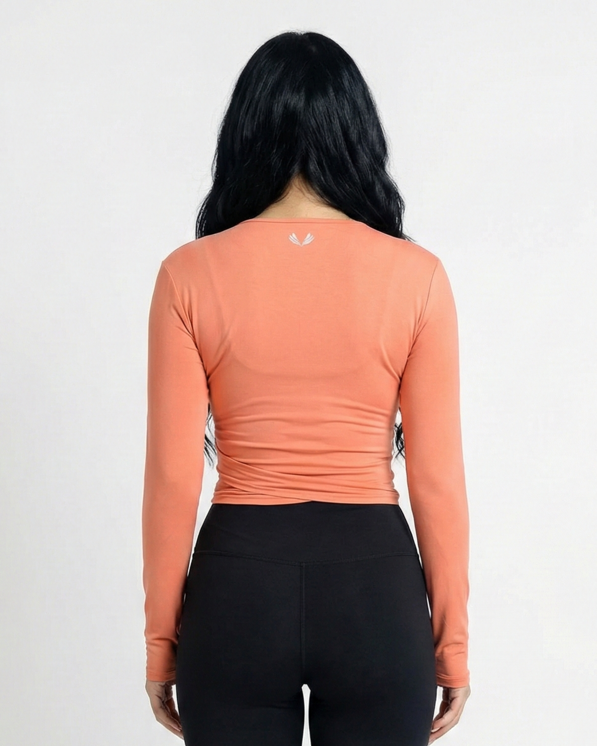 Wrap Long Sleeve Top