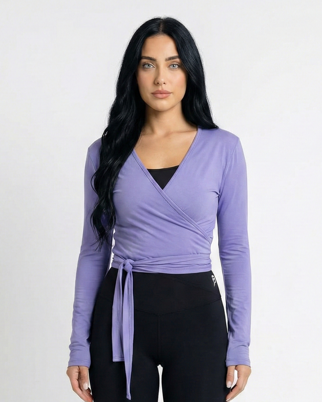 Wrap Long Sleeve Top