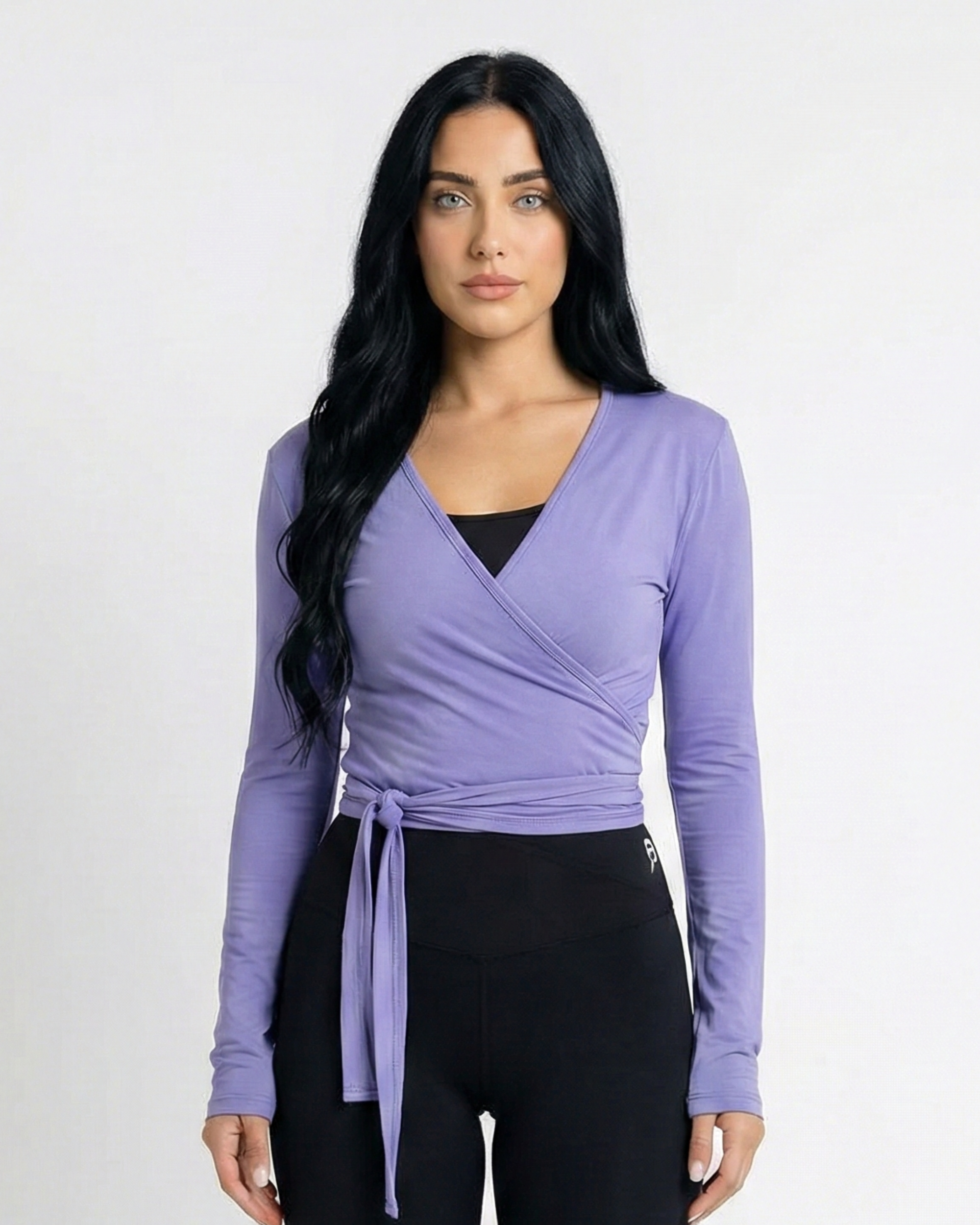 Wrap Long Sleeve Top