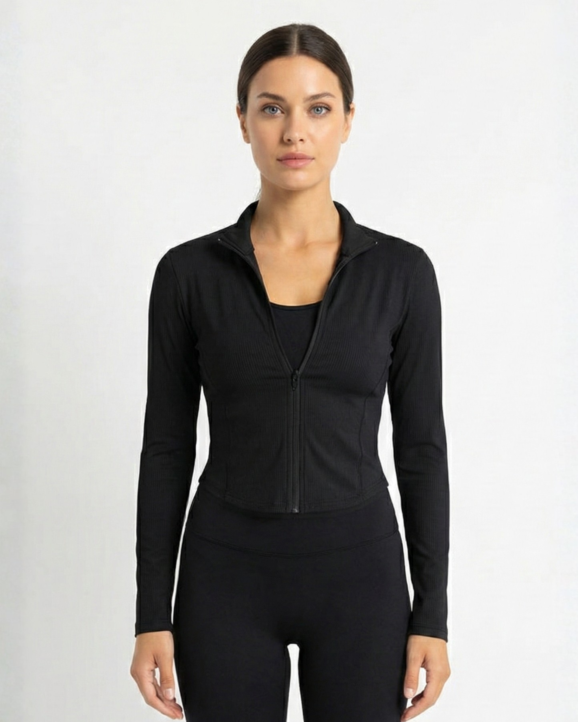 Core Ribbed Contour Jacket