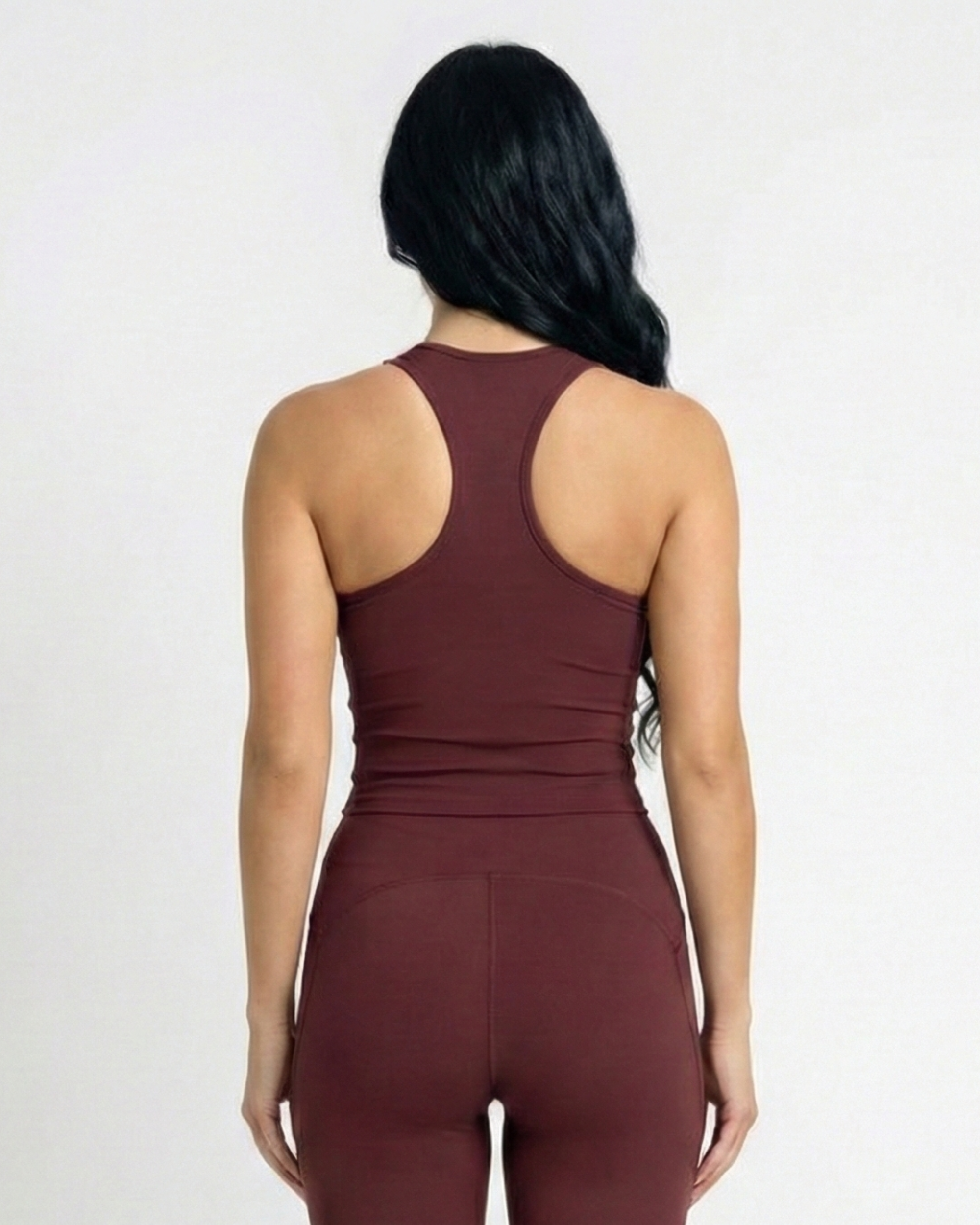 Prime Racer Back Cropped Top