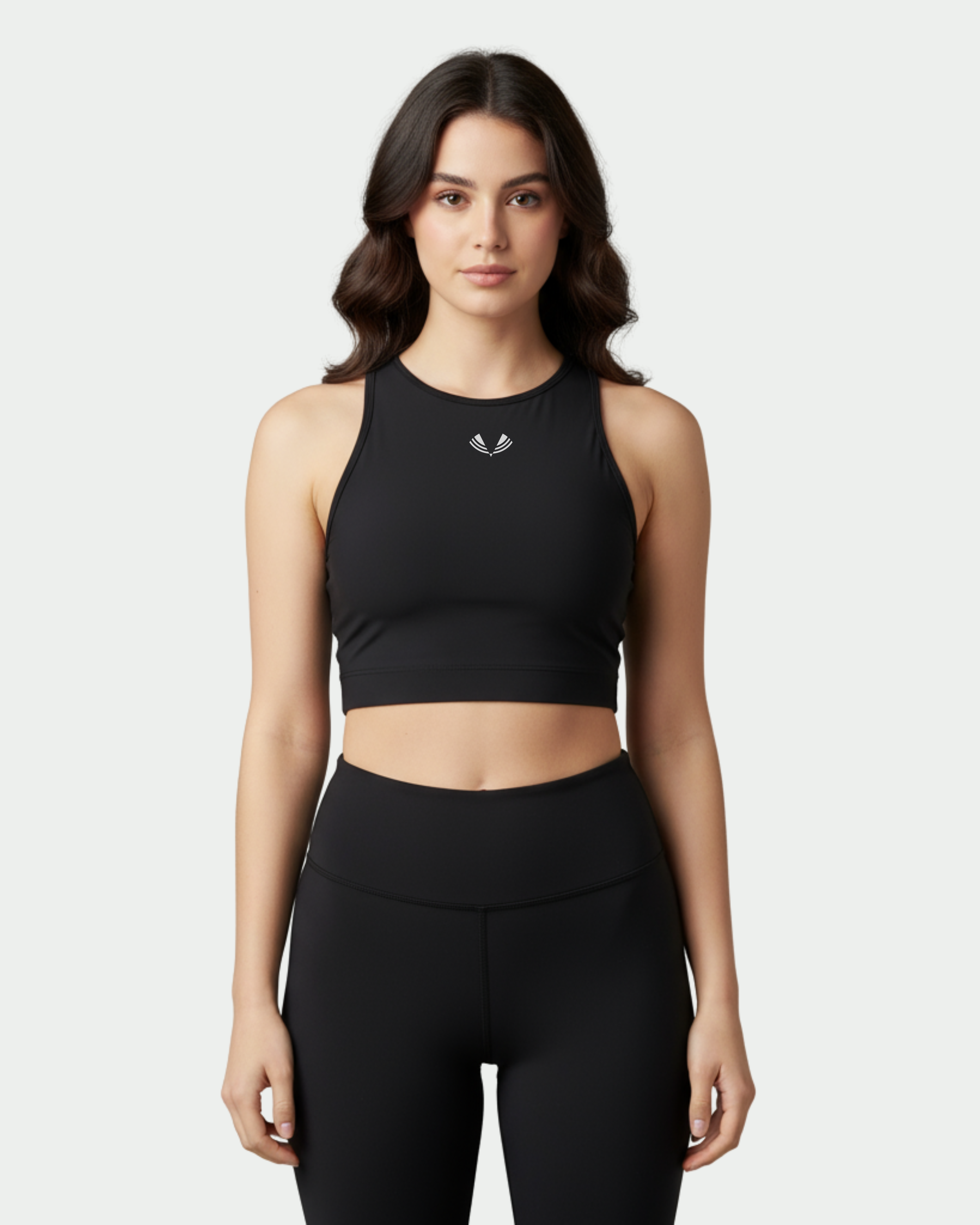 High Neck Sports Bra