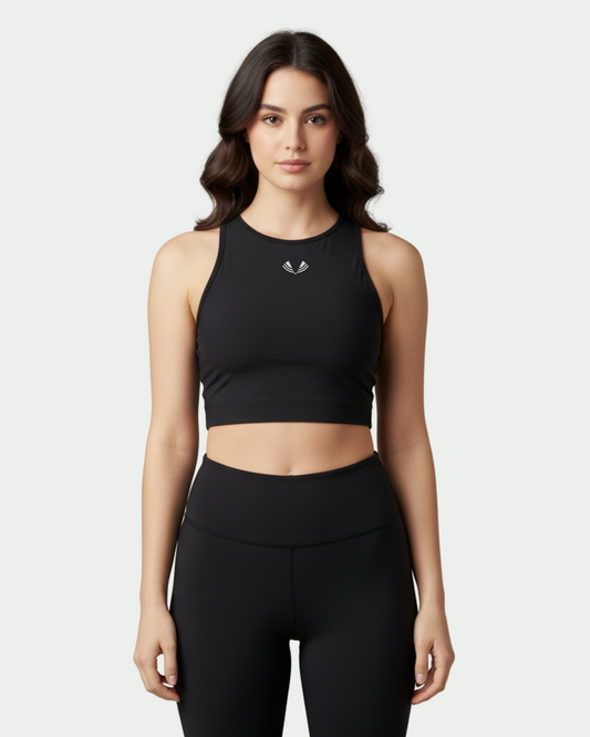 High Neck Sports Bra