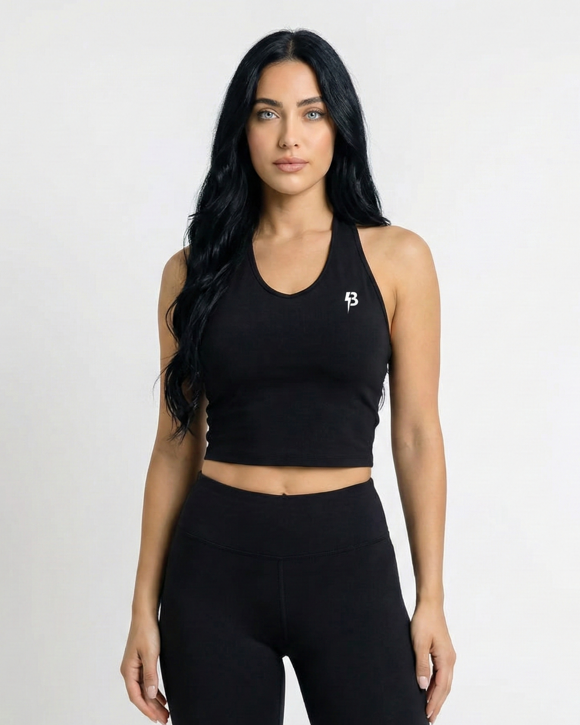 Prime Halterneck Cropped Top