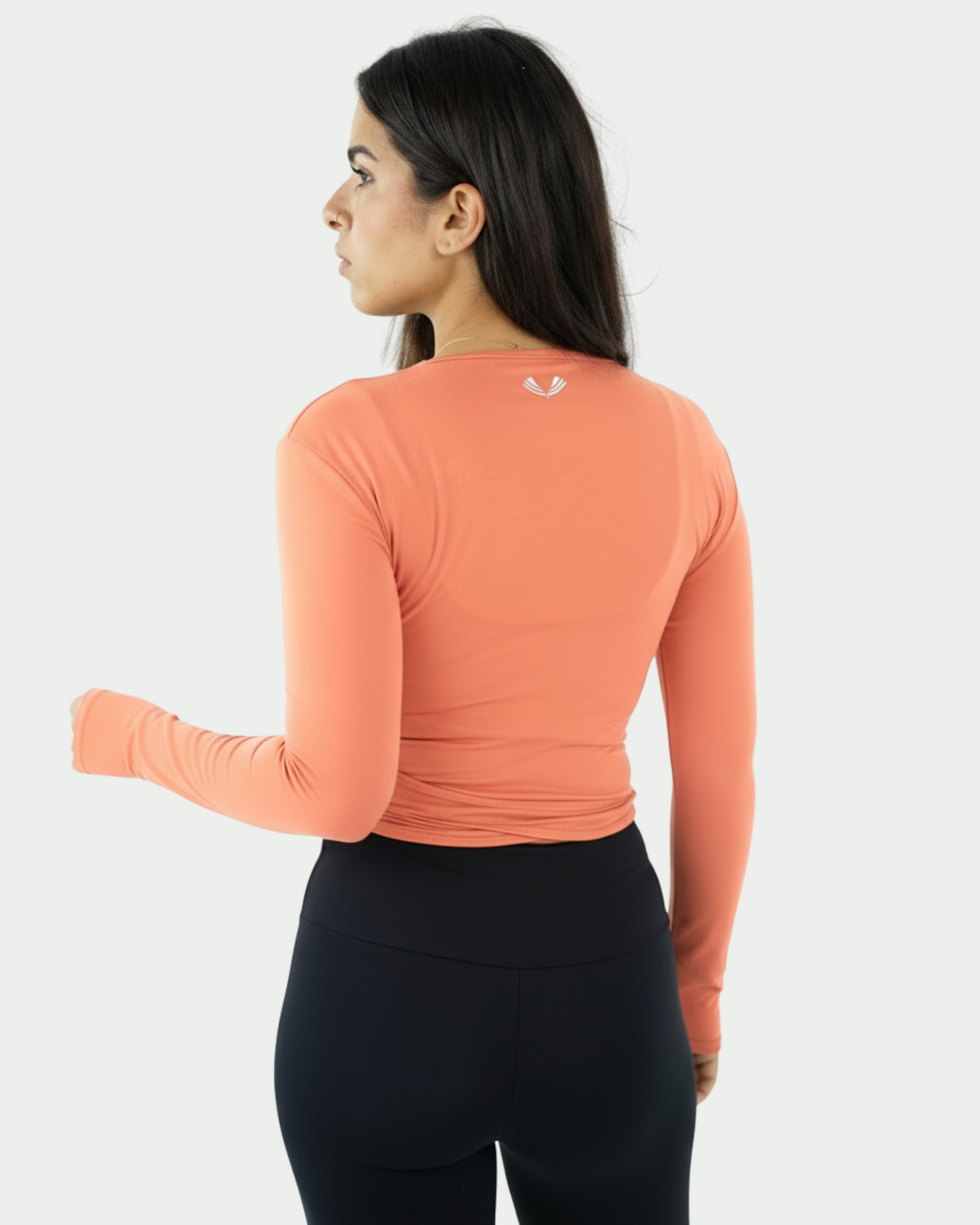 Wrap Long Sleeve Top
