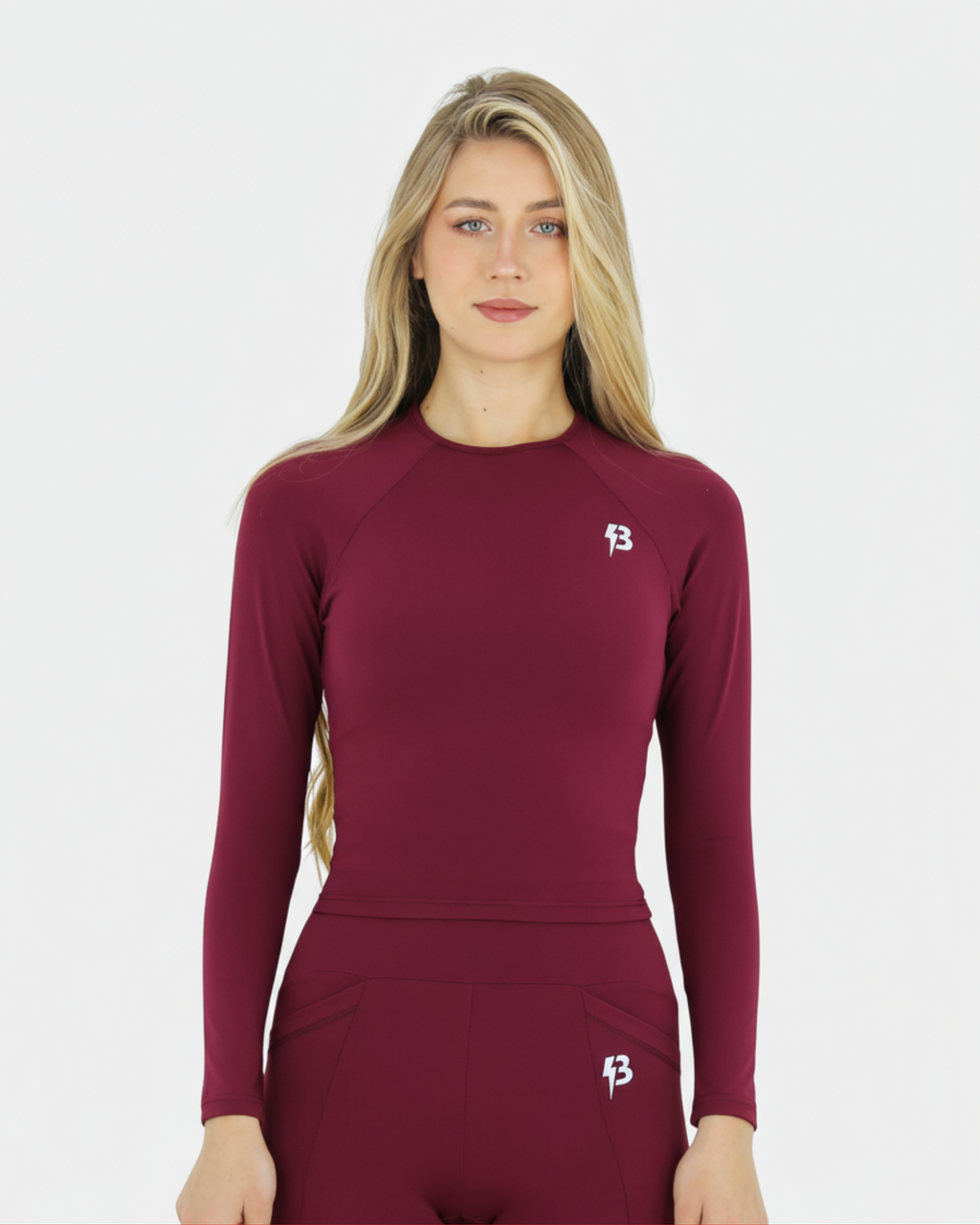 Prime Cropped Long Sleeve Top