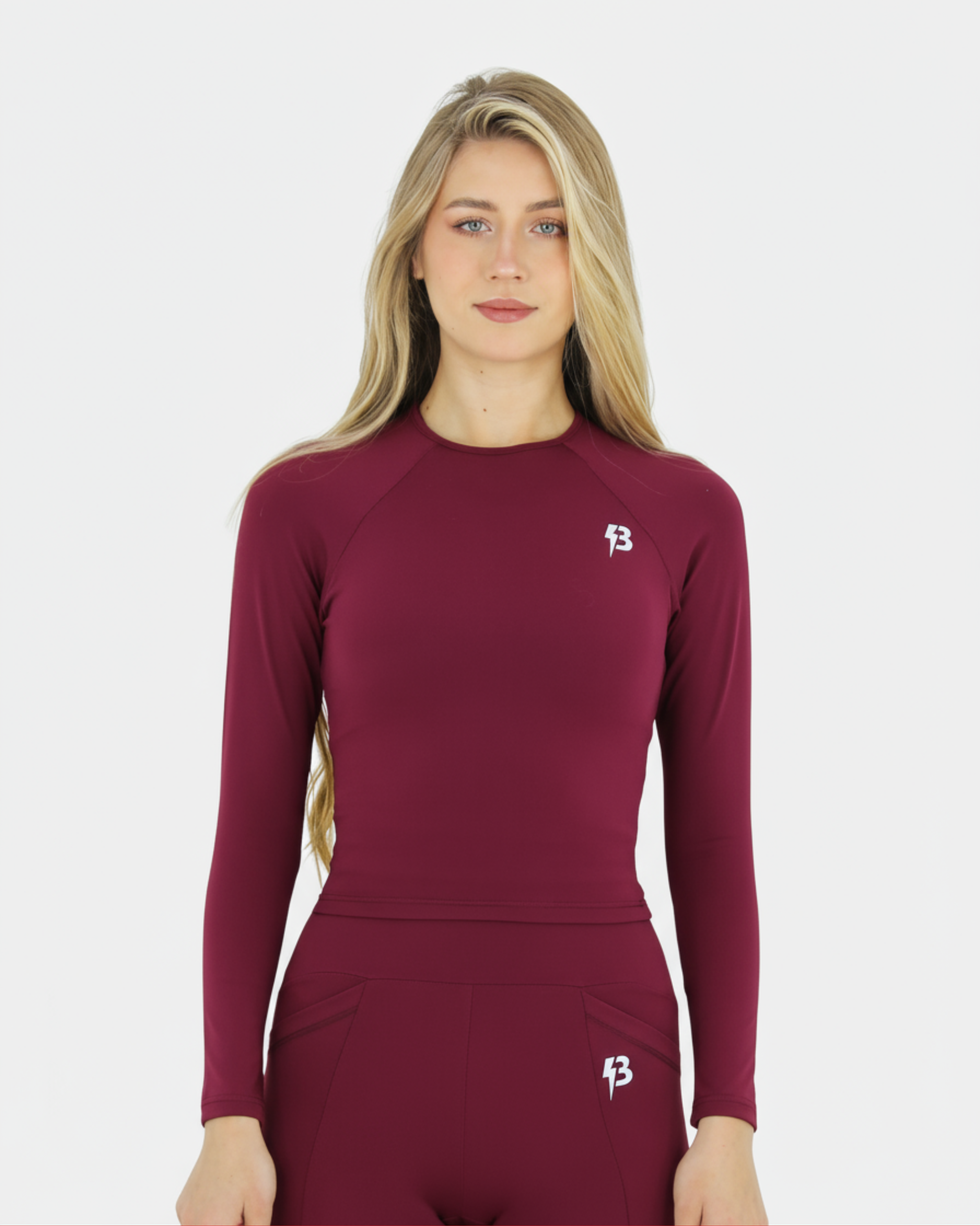 Prime Cropped Long Sleeve Top