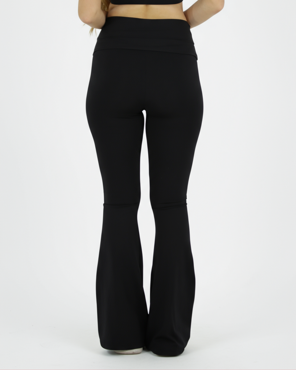 Prime Foldover Flared Leggings