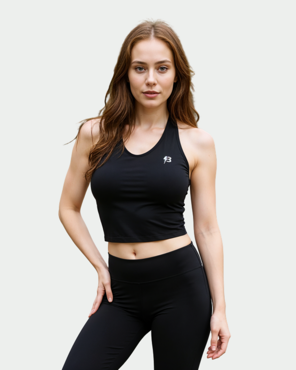 Prime Halterneck Cropped Top