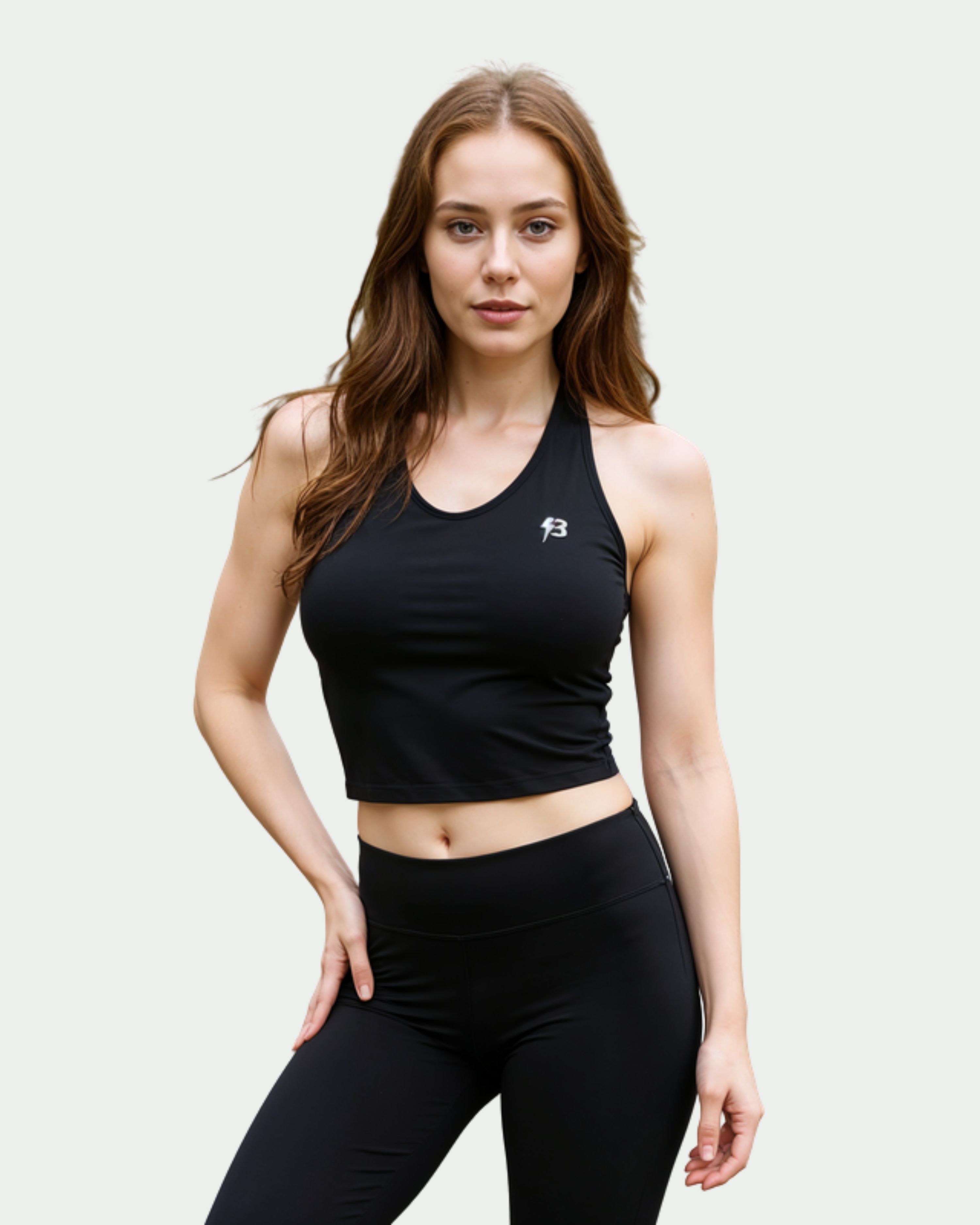 Prime Halterneck Cropped Top