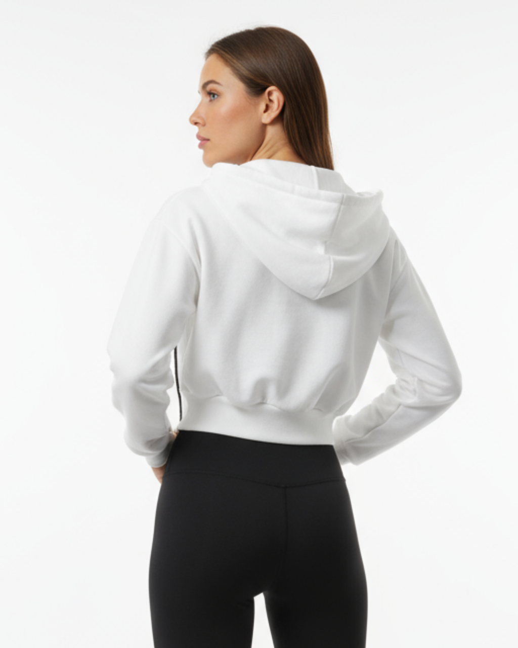 Core Cropped Zip Up