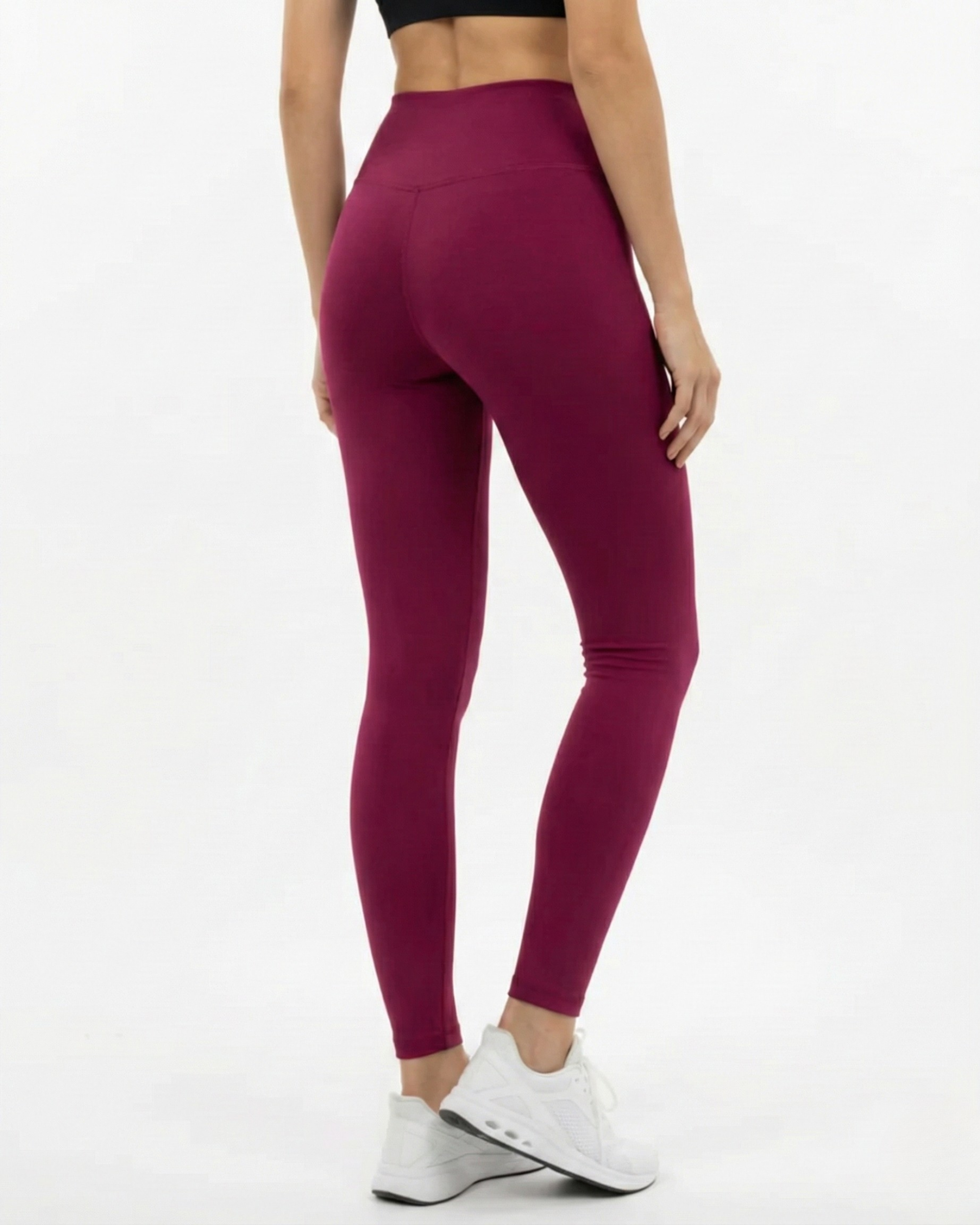 Contrast Cross Leggings