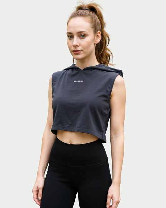 Core Cropped Hoodie