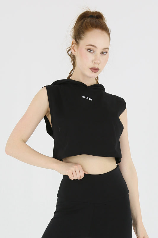 Core Cropped Hoodie
