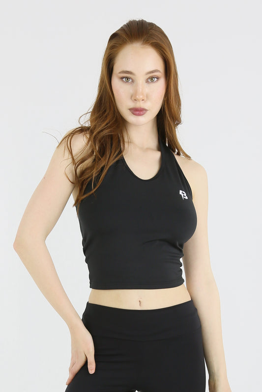 Prime Halterneck Cropped Top