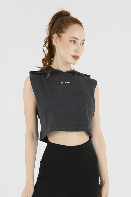 Core Cropped Hoodie