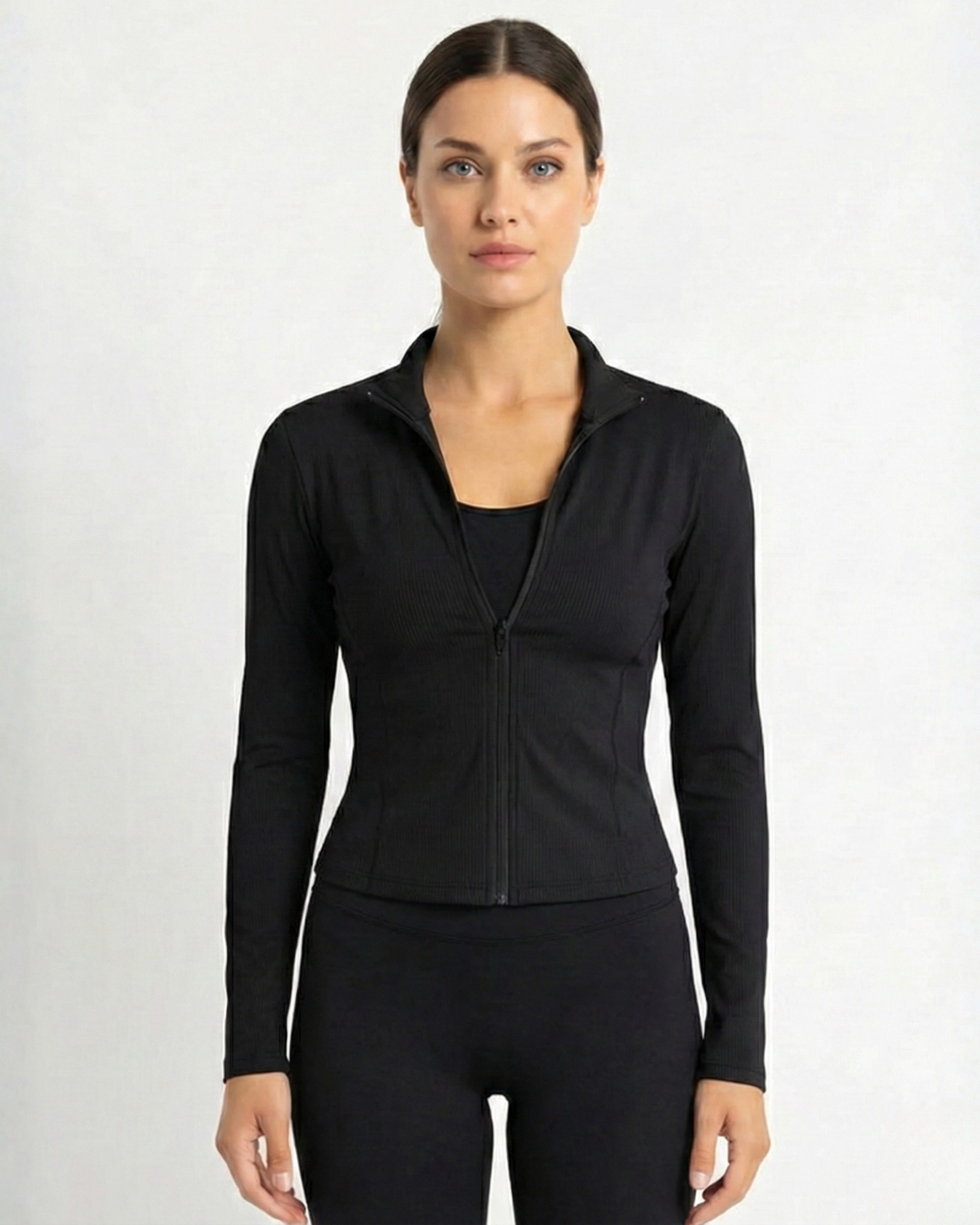 Core Ribbed Contour Jacket